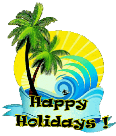 Mensajes Inglés Happy Holidays Fondo transparente 25 