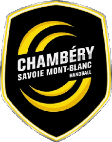 Sport Handballschläger Logo Frankreich Chambéry-Savoie Mt Blanc 