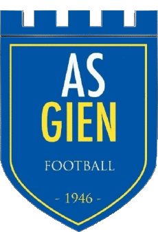 Sports FootBall Club France Logo Centre-Val de Loire 45 - Loiret A.S. Gien 