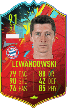 Multi Media Video Games F I F A - Card Players Poland Robert Lewandowski 