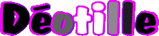 First Names FEMININE - France D Déotille 