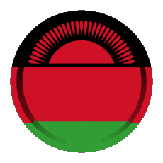 Fahnen Afrika Malawi Rund - Ringe 