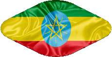 Flags Africa Ethiopia Oval 02 