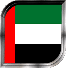 Flags Asia United Arab Emirates Square 