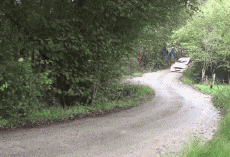 Humor -  Fun Transport Autos Rallye-Fail-Crash 