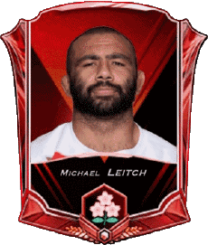 Sportivo Rugby - Giocatori Giappone Michael Leitch 