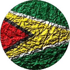 Flags America Guyana Round 