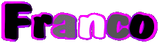 Vorname MANN - Italien F Franco 