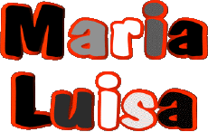 First Names FEMININE - Italy M Composed Maria Luisa 