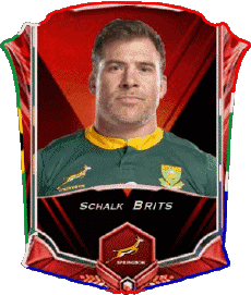 Sports Rugby - Players South Africa Schalk Brits 