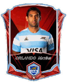 Sport Rugby - Spieler Argentinien Team 2025 ORLANDO Matías 