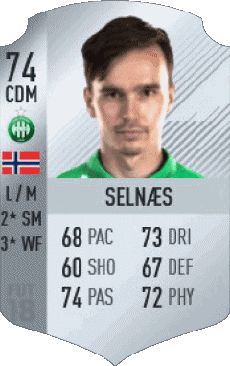 Multimedia Videospiele F I F A - Karten Spieler Norwegen Ole Kristian Selnæs 