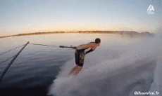 Humor -  Fun Sports Water skiing Barefoot Fail 