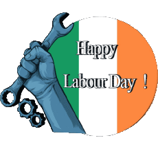 Nachrichten Englisch Happy Labour Day Ireland 