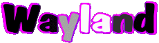 First Names MASCULINE -  UK - USA - IRL - AUS - NZ W Wayland 