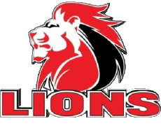 Sports Rugby Club Logo Afrique du Sud Lions 