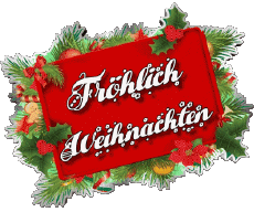 Nachrichten Deutsche Fröhliche  Weihnachten Serie 03 