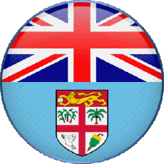 Bandiere Oceania Figi Tondo 