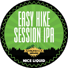 Easy hike session ipa-Getränke Bier USA Adirondack Easy hike session ipa