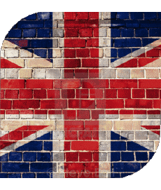 Bandiere Europa UK Quadrato 