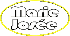 Nombre FEMENINO - Francia M Compuesto Marie Josée 