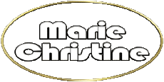 Nome FEMMINILE - Francia M Composto Marie Christine 