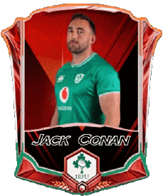 Sportivo Rugby - Giocatori Irlanda Squadra 2025 Jack Conan 