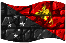 Fahnen Ozeanien Papua Neu-Guinea Rechteck 