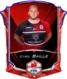 Sports Rugby - Joueurs France Cyril Baille 