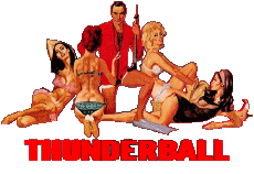 Multimedia V International James Bond 007 Feuerball Englisches Logo 