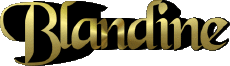 Prénoms FEMININ - France B Blandine 