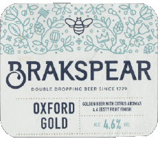 Oxford gold-Getränke Bier UK Brakspear 