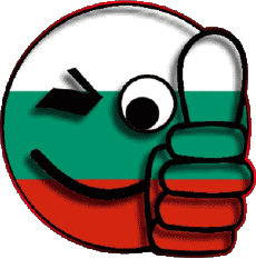 Drapeaux Europe Bulgarie Smiley - OK 