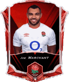 Sportivo Rugby - Giocatori Inghilterra Joe Marchant 
