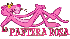 Multi Média Dessins Animés TV Cinéma La Panthère Rose Logo Espagnol 
