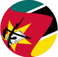 Flags Africa Mozambique Sphere - Cube 