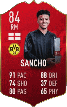Multi Media Video Games F I F A - Card Players England Jadon Sancho 