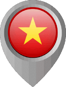 Bandiere Asia Vietnam Perno di posizione 
