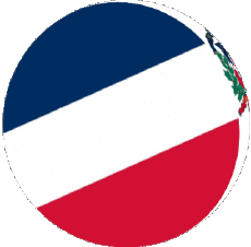 Drapeaux Amériques République Dominicaine Sphere - Cube 