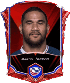 Sports Rugby - Joueurs U S A Martin Iosefo 