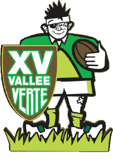 Sports Rugby Club France Logo Dept 63 XV la Vallee Verte 