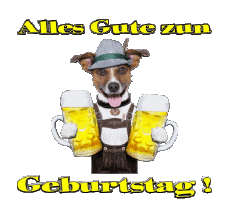Nachrichten Deutsche Alles Gute zum Geburtstag Tiere 003 