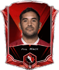 Sports Rugby - Joueurs Canada Phil Mack 