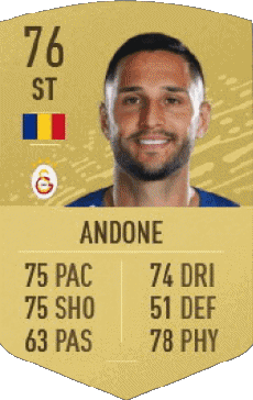 Multimedia Videospiele F I F A - Karten Spieler Rumänien Florin Andone 