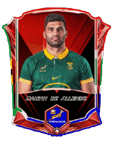 Sport Rugby - Spieler Südafrika Team 2025 Damian de Allende 
