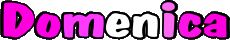 Prénoms FEMININ - Italie D Domenica 