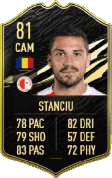 Multimedia Videogiochi F I F A - Giocatori carte Romania Nicolae Stanciu 