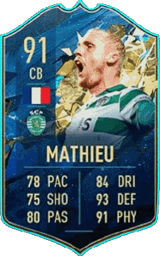 Multi Média Jeux Vidéo F I F A - Joueurs Cartes France Jérémy Mathieu 