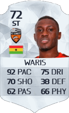 Multimedia Vídeo Juegos F I F A - Jugadores  cartas Ghana Abdul Majeed Waris 
