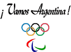 Messages Espagnol Vamos Argentina Juegos Olímpicos 